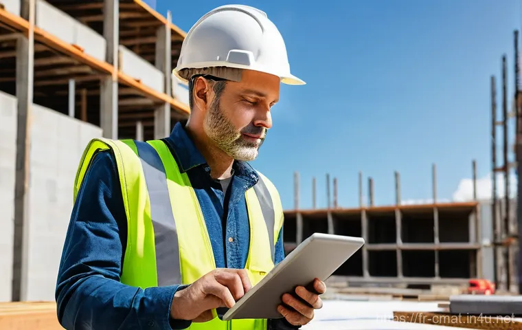 건설재료시험기사의 자격 갱신 요건 - **Prompt for Continuing Education and Material Innovation:**
    "A diverse group of three construct...